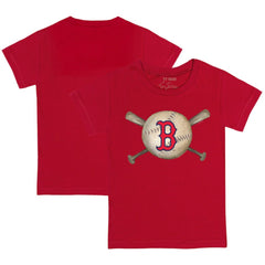 Boston Red Sox Tiny Turnip Youth Baseball Cross Bats T-Shirt - MLB