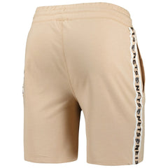 Brooklyn Nets Concepts Sport Team Stripe Shorts Tan - NBA