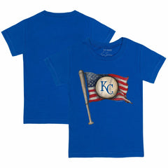 Kansas City Royals Tiny Turnip Youth Baseball Flag T-Shirt - MLB