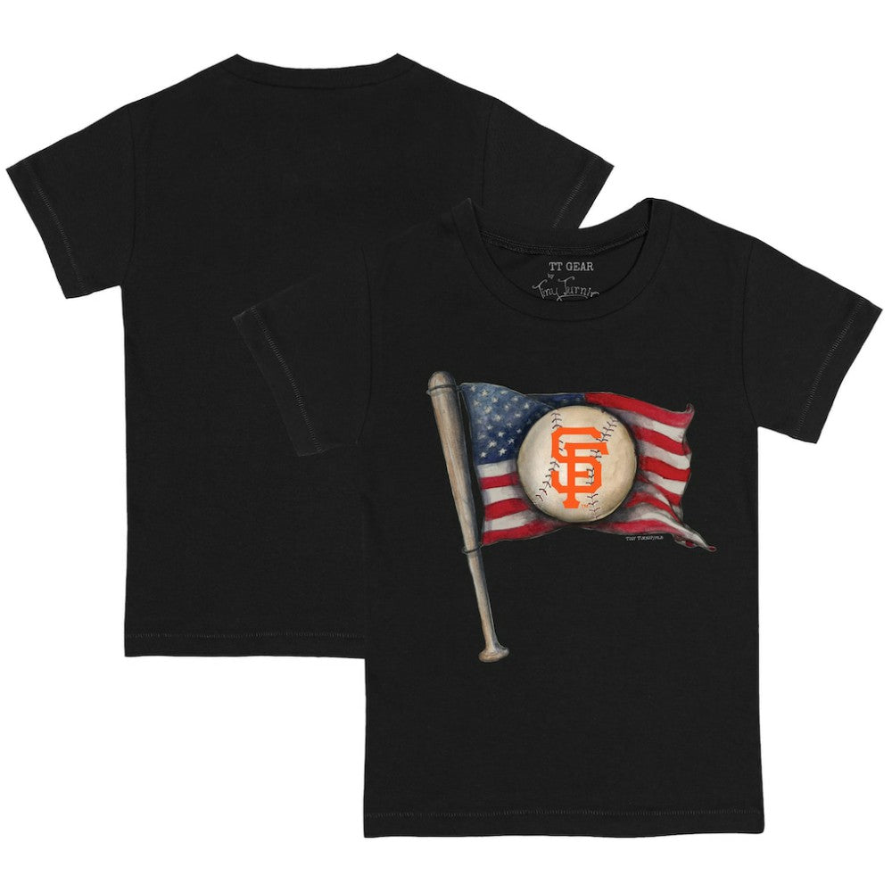 San Francisco Giants Tiny Turnip Youth Baseball Flag T-Shirt - MLB