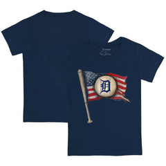 Detroit Tigers Tiny Turnip Youth Baseball Flag T-Shirt - MLB