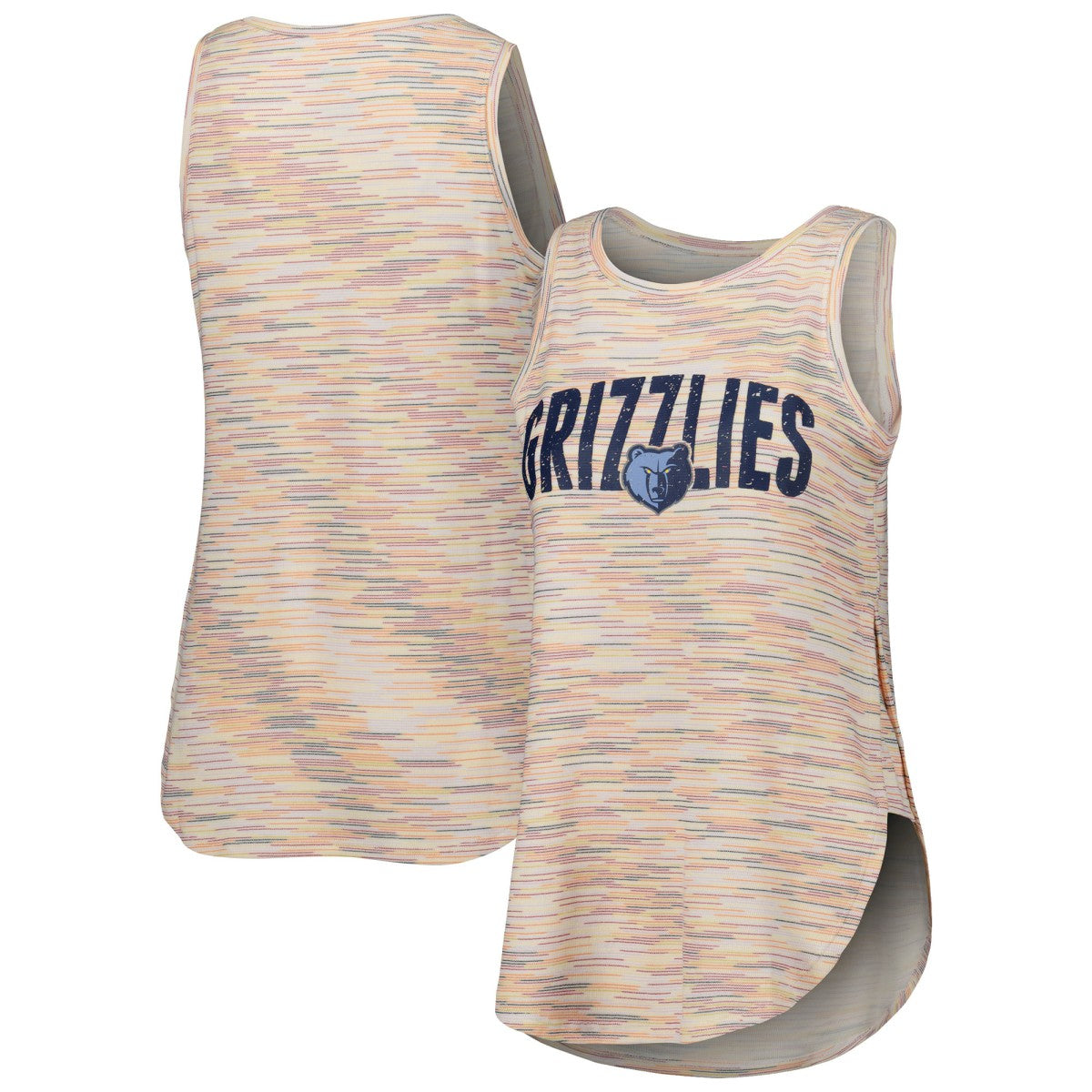 Memphis Grizzlies Concepts Sport Women's Sunray Tank Top White - NBA