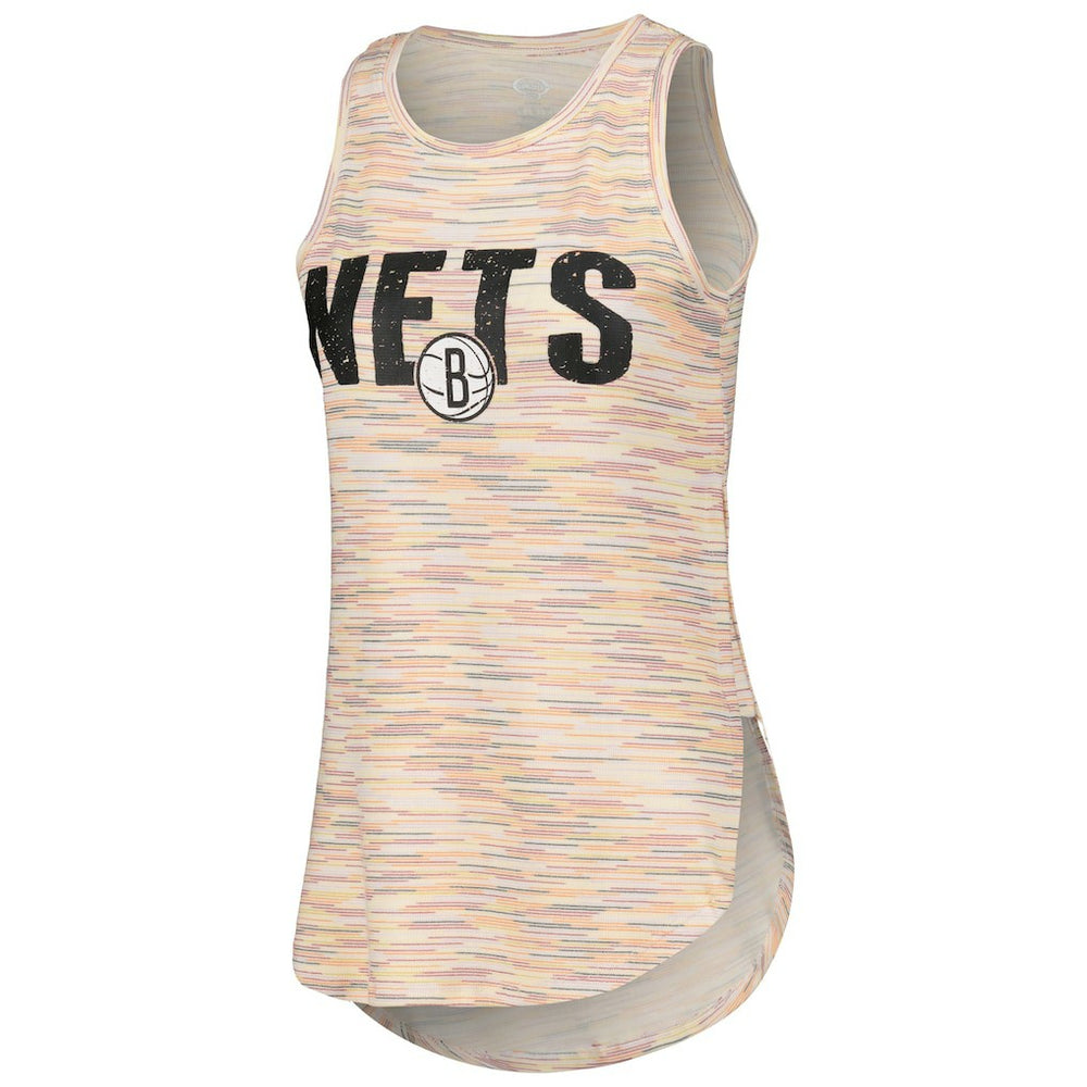 Brooklyn Nets Concepts Sport Women's Sunray Tank Top White - NBA