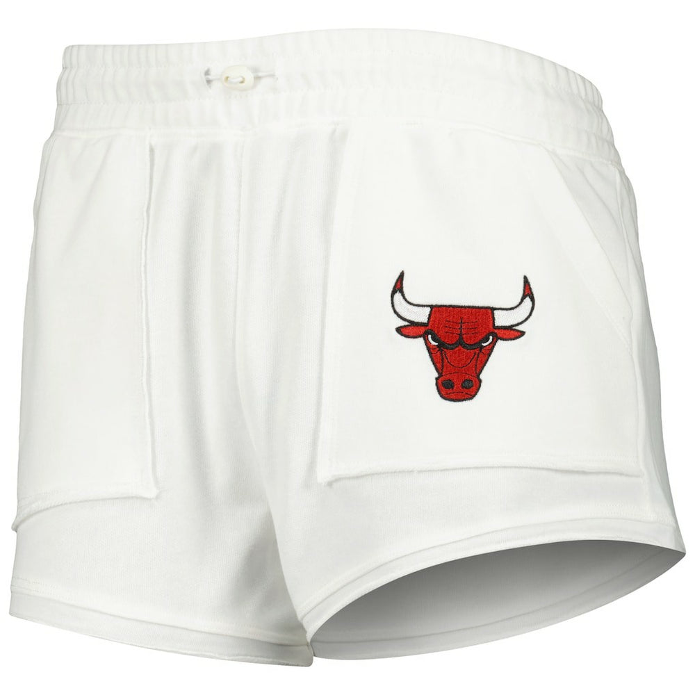 Chicago Bulls Concepts Sport Women's Sunray Shorts White - NBA