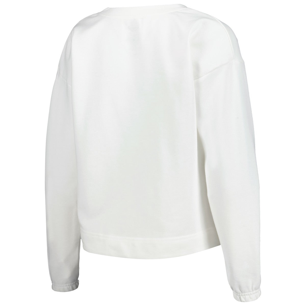 Los Angeles Lakers Concepts Sport Women's Sunray Notch Neck Long Sleeve Top White - NBA