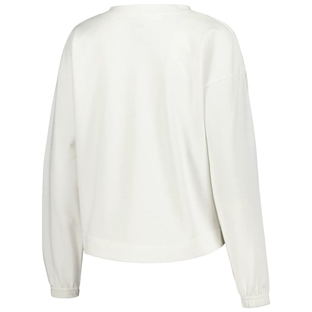 Brooklyn Nets Concepts Sport Women's Sunray Notch Neck Long Sleeve Top White - NBA