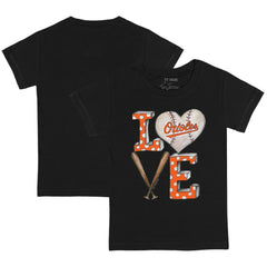 Baltimore Orioles Tiny Turnip Youth Baseball Love T-Shirt - MLB