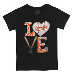 Baltimore Orioles Tiny Turnip Youth Baseball Love T-Shirt - MLB