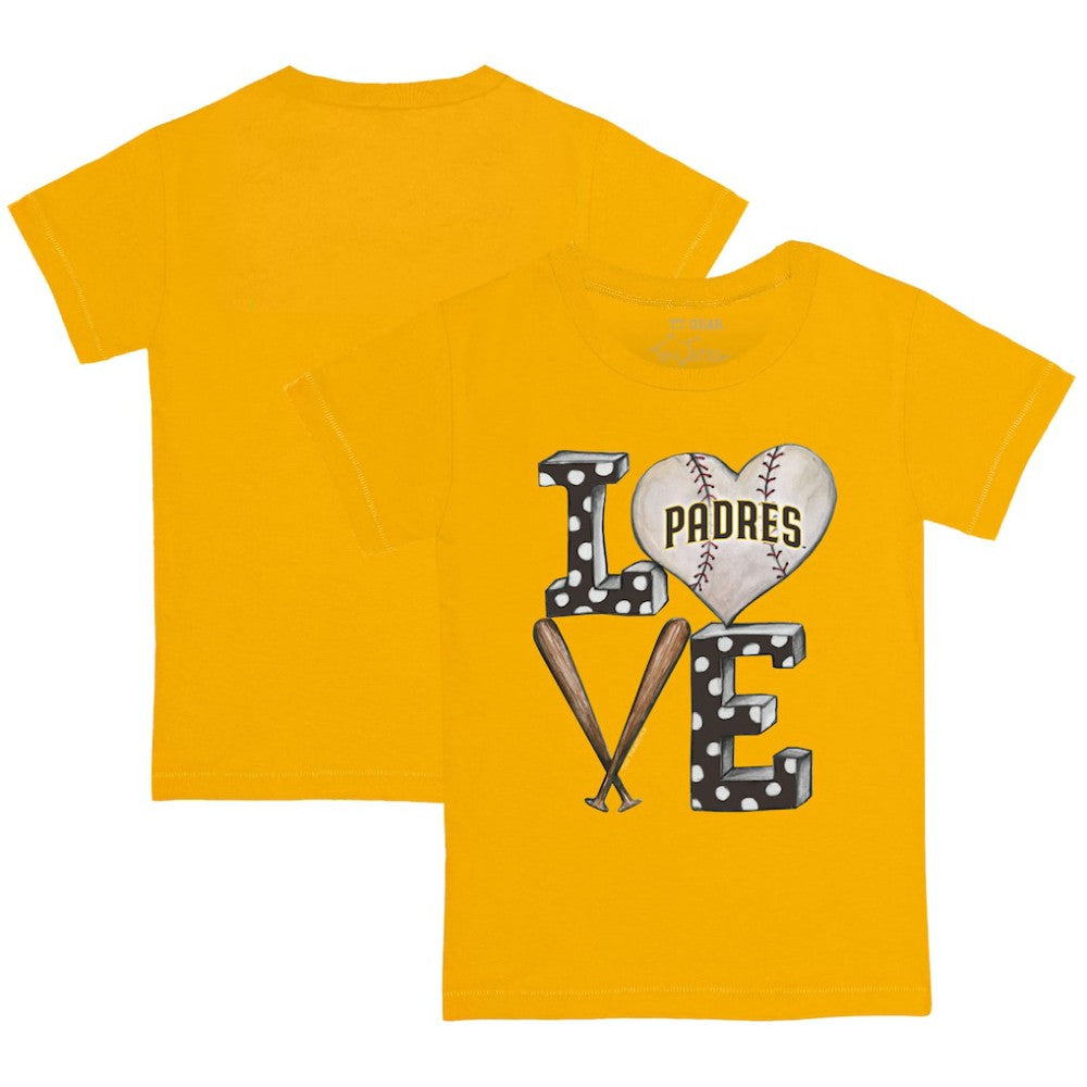 San Diego Padres Tiny Turnip Youth Baseball Love T-Shirt - MLB