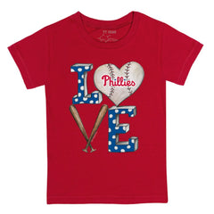 Philadelphia Phillies Tiny Turnip Youth Baseball Love T-Shirt - MLB
