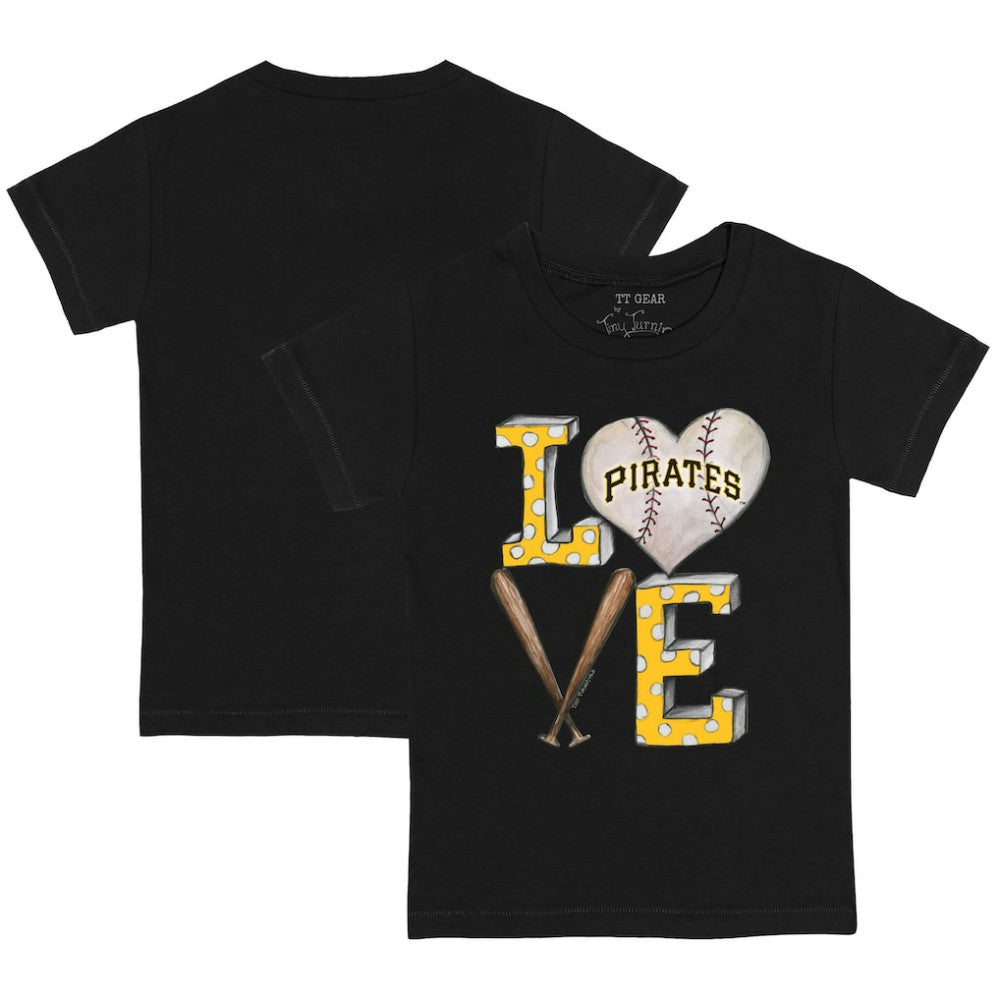 Pittsburgh Pirates Tiny Turnip Youth Baseball Love T-Shirt - MLB