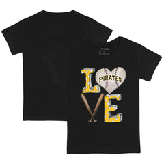Pittsburgh Pirates Tiny Turnip Youth Baseball Love T-Shirt - MLB