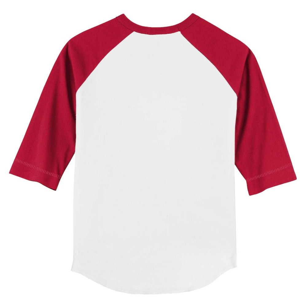 Philadelphia Phillies Tiny Turnip Youth Baseball Love 3/4-Sleeve Raglan T-Shirt - MLB