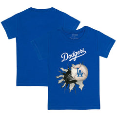 Los Angeles Dodgers Tiny Turnip Youth Baseball Tear T-Shirt - MLB