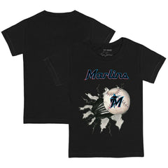 Miami Marlins Tiny Turnip Youth Baseball Tear T-Shirt - MLB