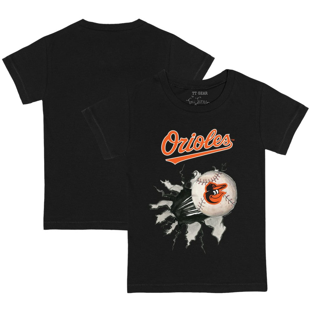 Baltimore Orioles Tiny Turnip Youth Baseball Tear T-Shirt - MLB
