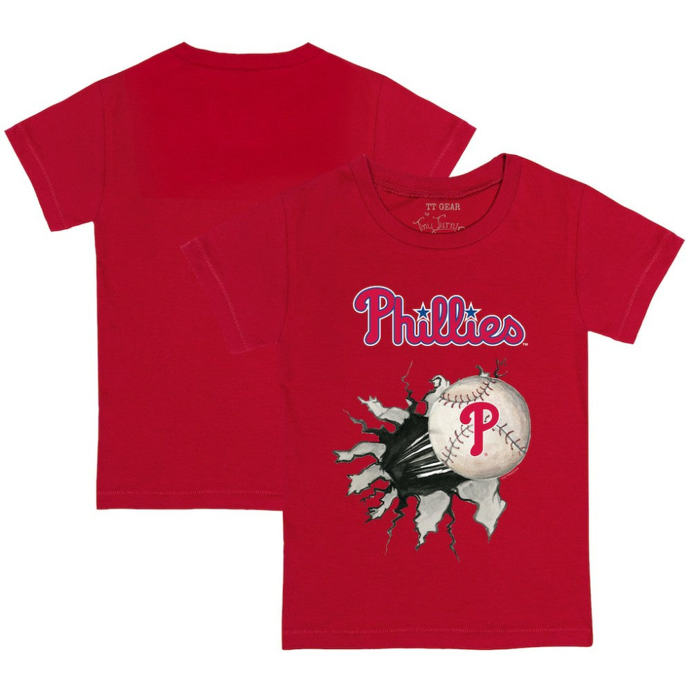 Philadelphia Phillies Tiny Turnip Youth Baseball Tear T-Shirt - MLB