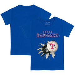 Texas Rangers Tiny Turnip Youth Baseball Tear T-Shirt - MLB