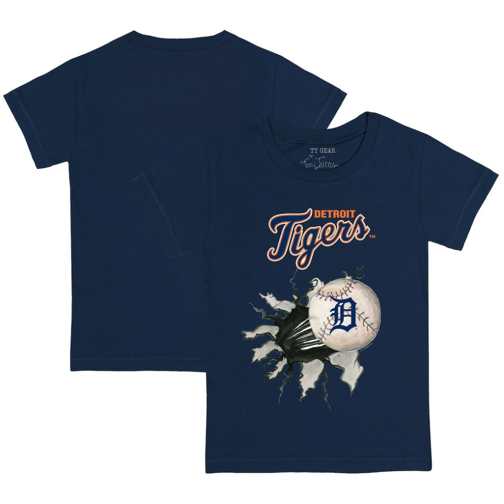 Detroit Tigers Tiny Turnip Youth Baseball Tear T-Shirt - MLB