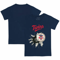 Minnesota Twins Tiny Turnip Youth Baseball Tear T-Shirt - MLB