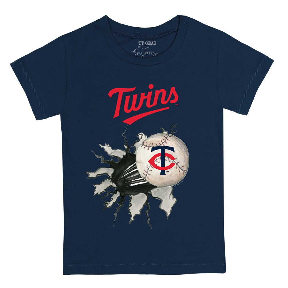 Minnesota Twins Tiny Turnip Youth Baseball Tear T-Shirt - MLB