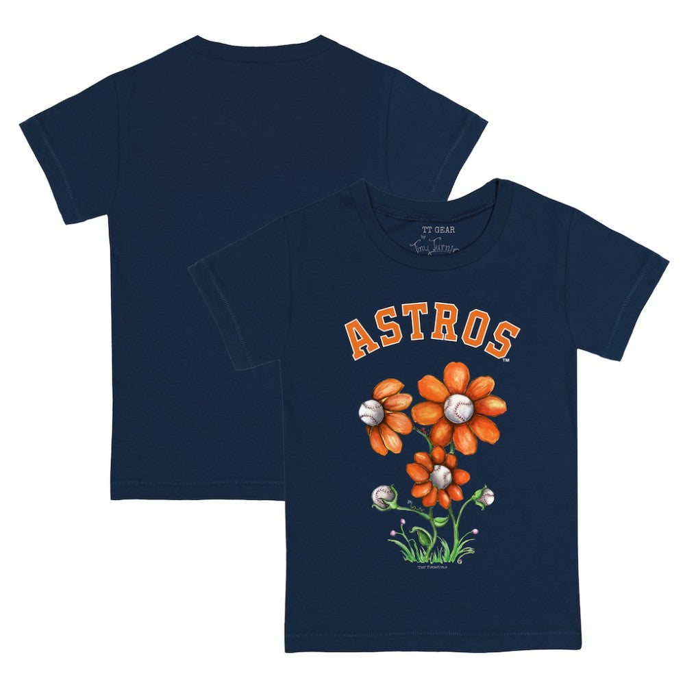 Houston Astros Tiny Turnip Youth Blooming Baseballs T-Shirt - MLB