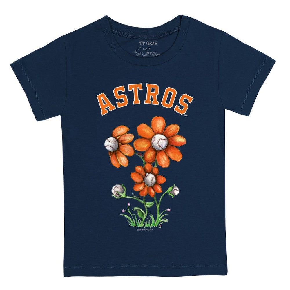Houston Astros Tiny Turnip Youth Blooming Baseballs T-Shirt - MLB