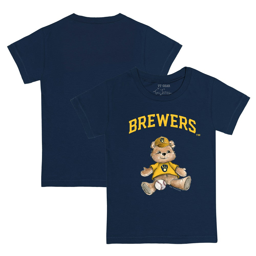 Milwaukee Brewers Tiny Turnip Youth Teddy Boy T-Shirt - MLB