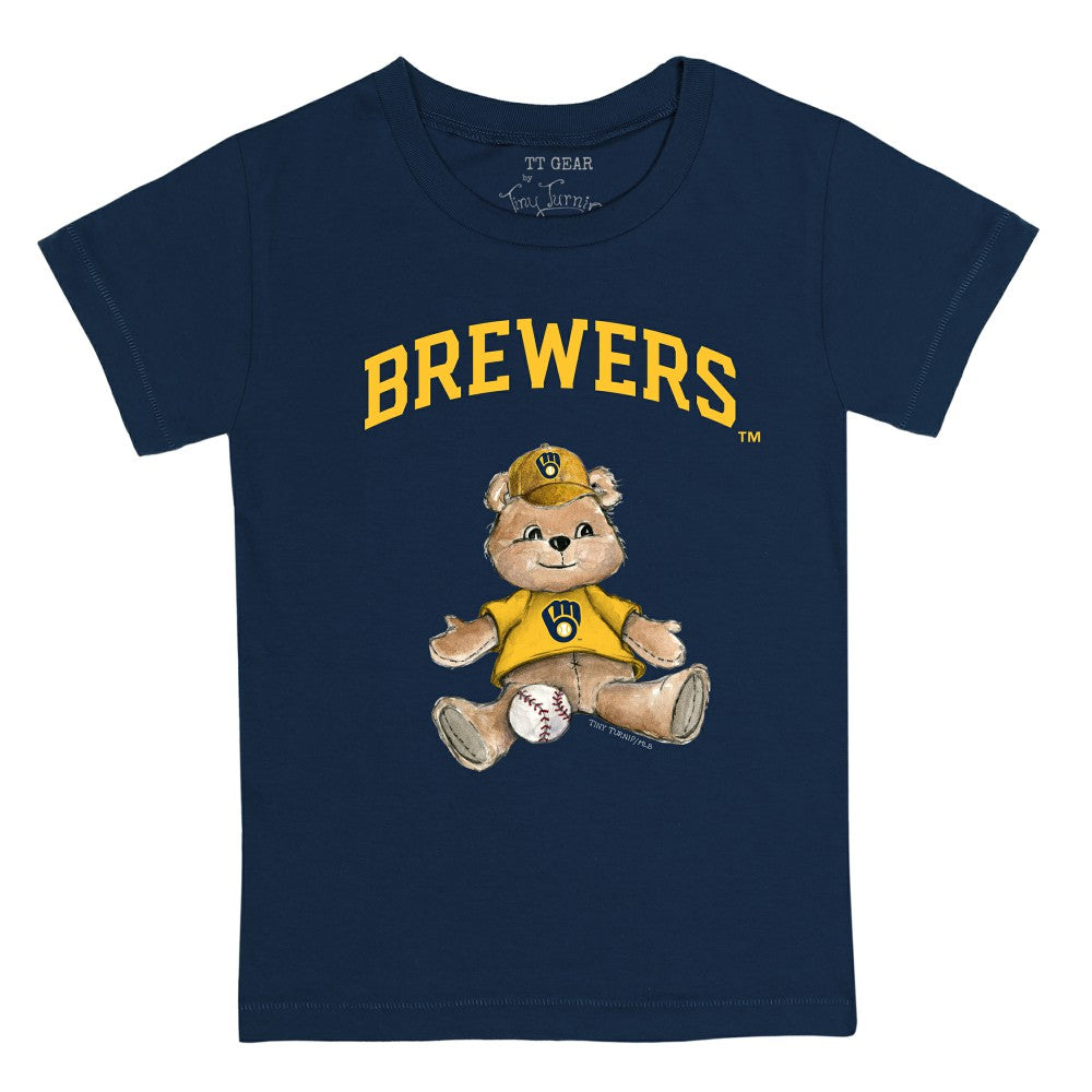 Milwaukee Brewers Tiny Turnip Youth Teddy Boy T-Shirt - MLB