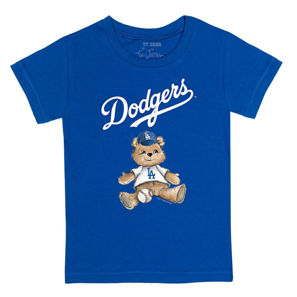 Los Angeles Dodgers Tiny Turnip Youth Teddy Boy T-Shirt - MLB
