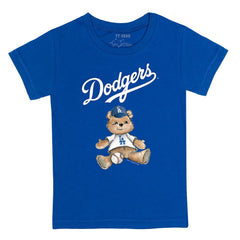 Los Angeles Dodgers Tiny Turnip Youth Teddy Boy T-Shirt - MLB