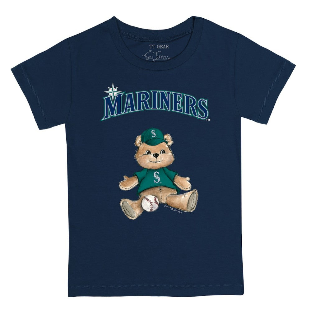 Seattle Mariners Tiny Turnip Youth Teddy Boy T-Shirt - MLB