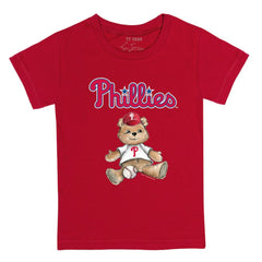 Philadelphia Phillies Tiny Turnip Youth Teddy Boy T-Shirt - MLB