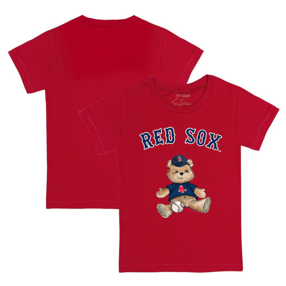 Boston Red Sox Tiny Turnip Youth Teddy Boy T-Shirt - MLB