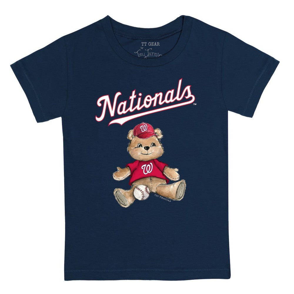 Washington Nationals Tiny Turnip Youth Teddy Boy T-Shirt - MLB