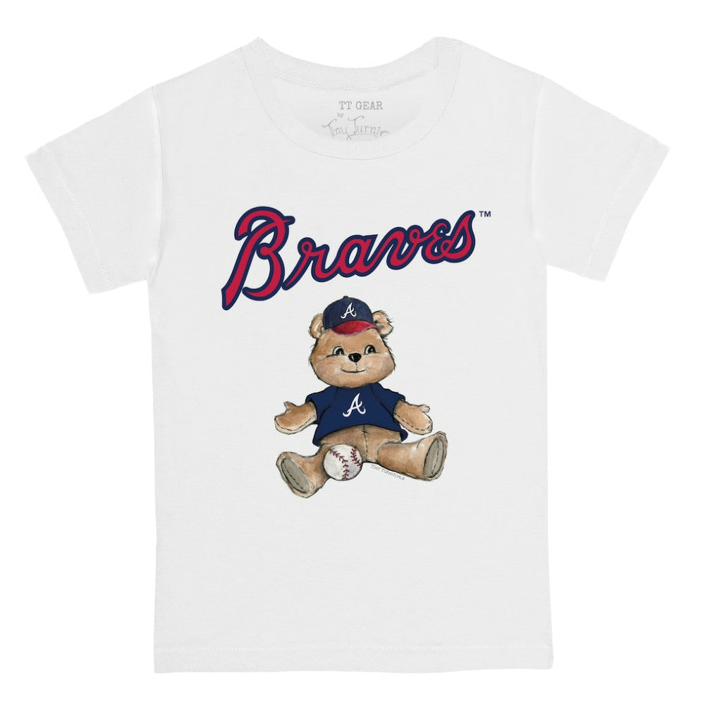 Atlanta Braves Tiny Turnip Youth Teddy Boy T-Shirt - MLB