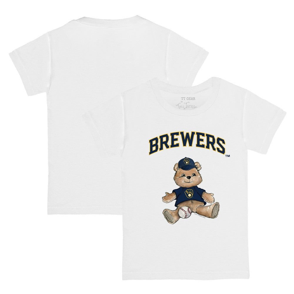 Milwaukee Brewers Tiny Turnip Youth Teddy Boy T-Shirt - MLB