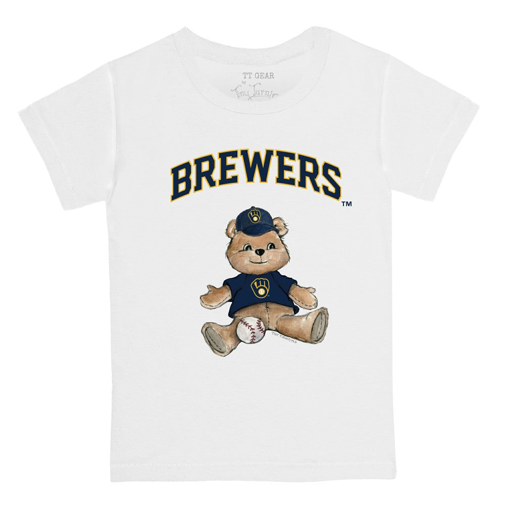 Milwaukee Brewers Tiny Turnip Youth Teddy Boy T-Shirt - MLB