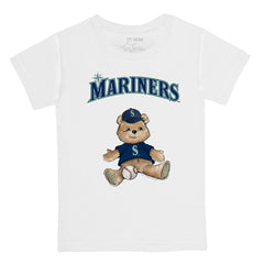 Seattle Mariners Tiny Turnip Youth Teddy Boy T-Shirt - MLB