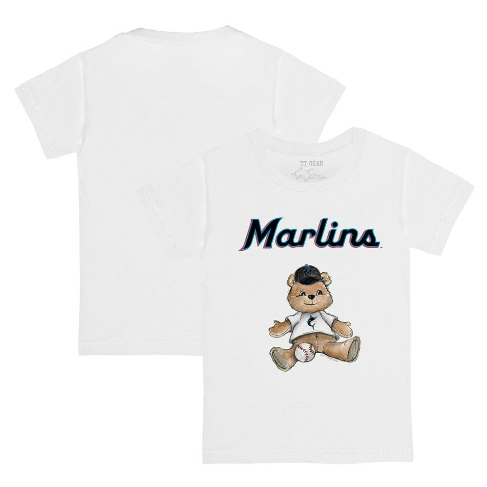 Miami Marlins Tiny Turnip Youth Teddy Boy T-Shirt - MLB