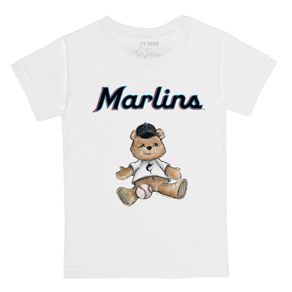 Miami Marlins Tiny Turnip Youth Teddy Boy T-Shirt - MLB