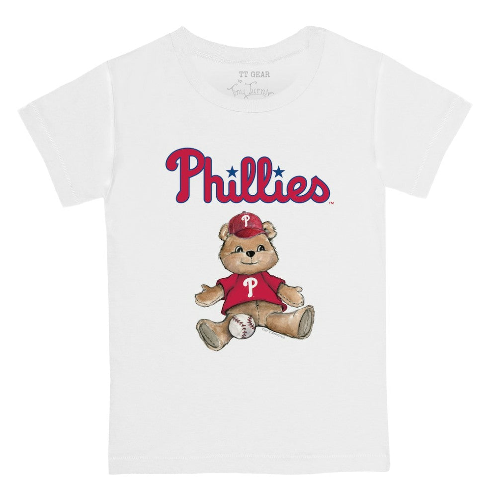 Philadelphia Phillies Tiny Turnip Youth Teddy Boy T-Shirt - MLB