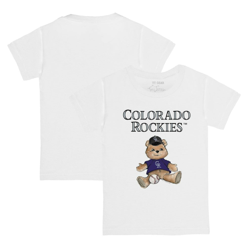 Colorado Rockies Tiny Turnip Youth Teddy Boy T-Shirt - MLB