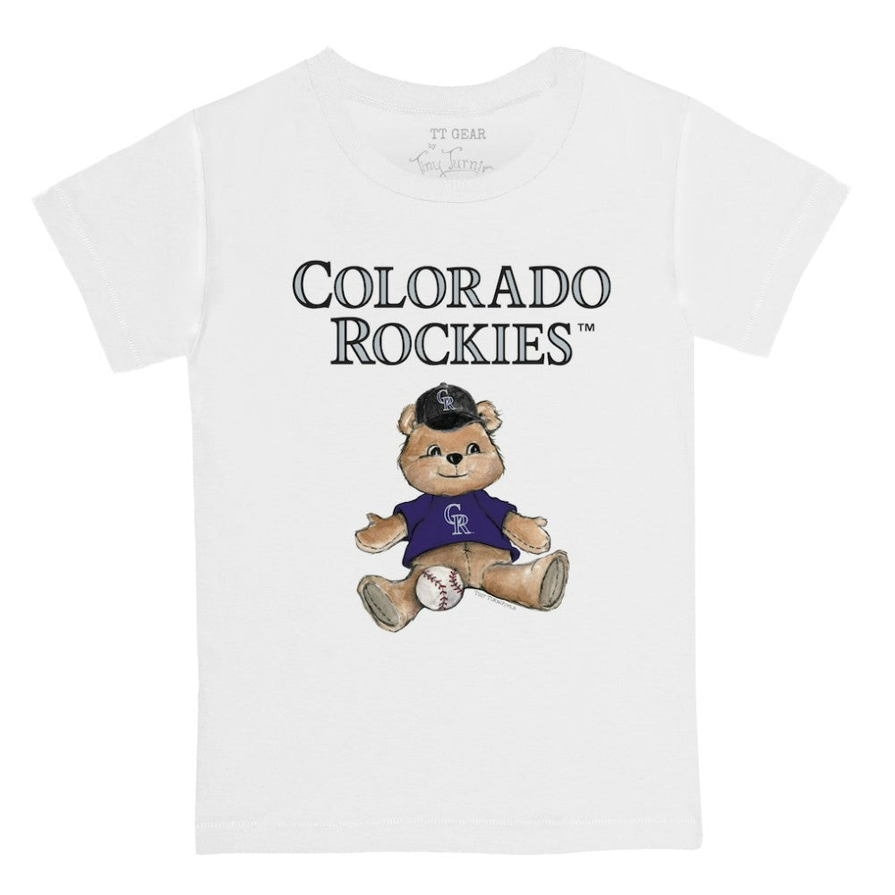 Colorado Rockies Tiny Turnip Youth Teddy Boy T-Shirt - MLB