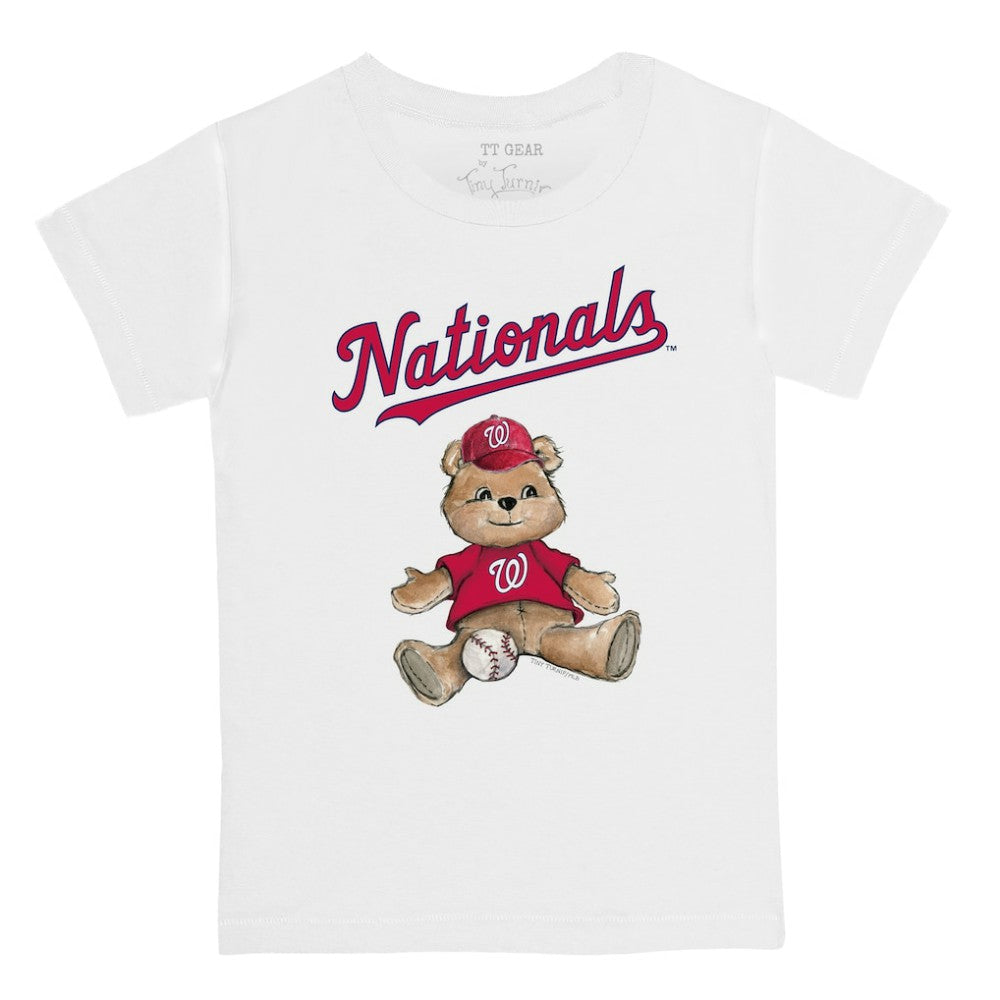 Washington Nationals Tiny Turnip Youth Teddy Boy T-Shirt - MLB