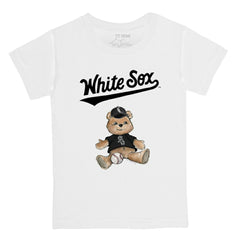 Chicago White Sox Tiny Turnip Youth Teddy Boy T-Shirt - MLB