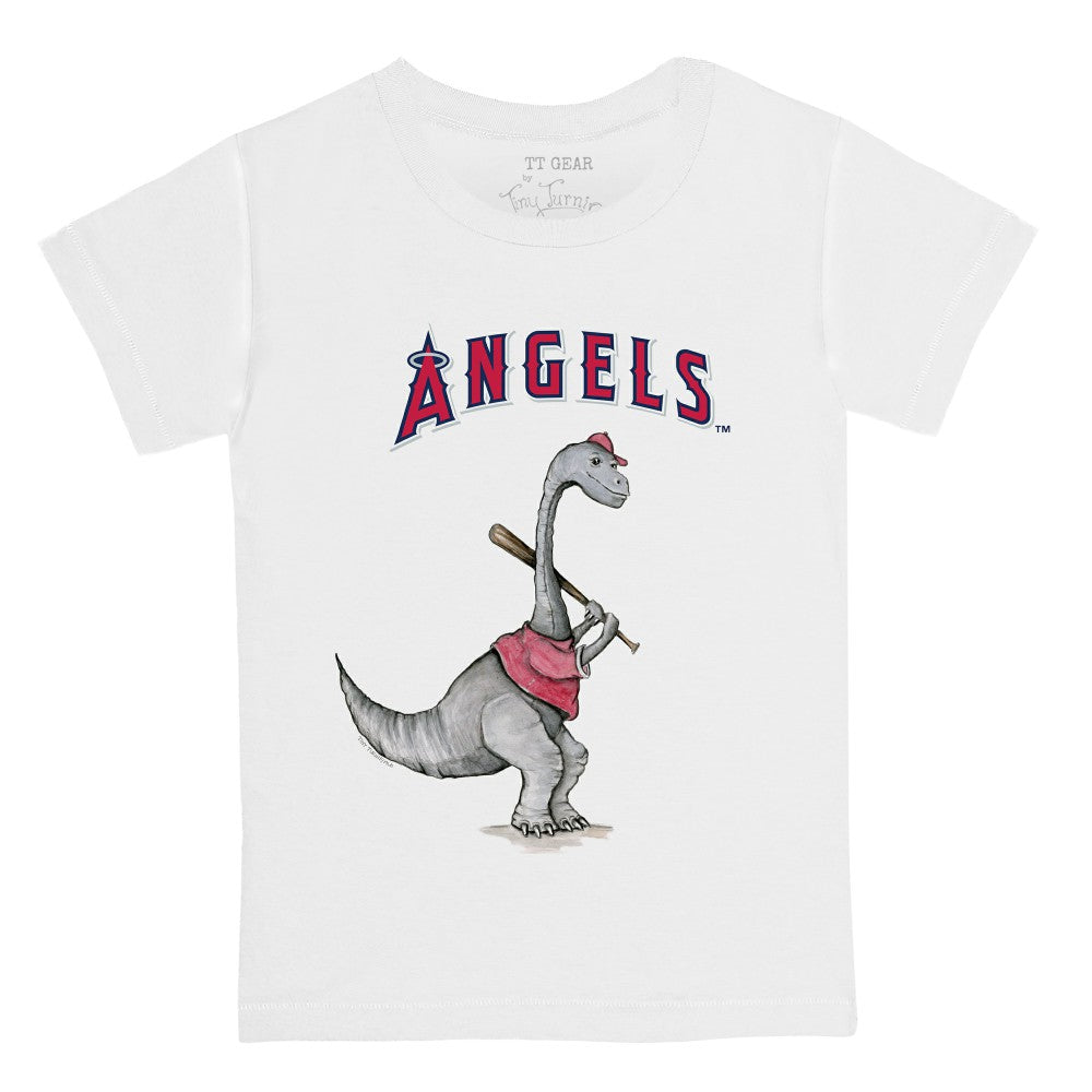 Los Angeles Angels Tiny Turnip Youth Bronto Logo T-Shirt - MLB