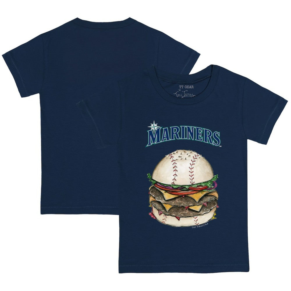 Seattle Mariners Tiny Turnip Youth Burger T-Shirt - MLB