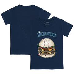 Seattle Mariners Tiny Turnip Youth Burger T-Shirt - MLB