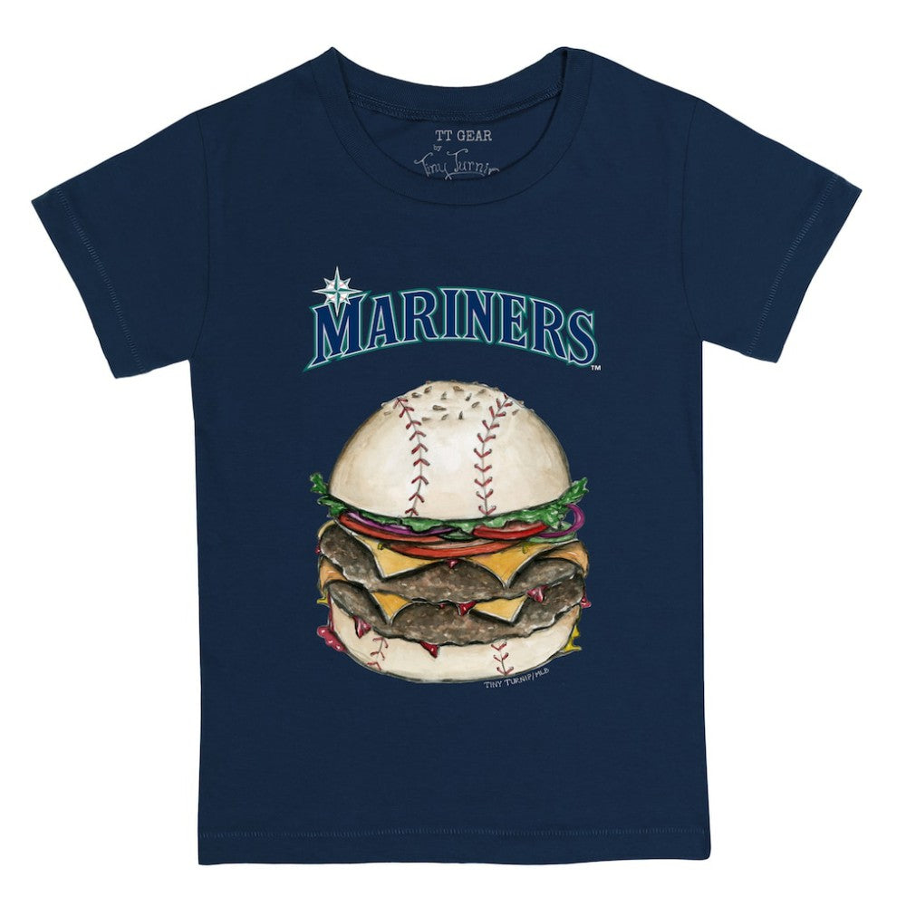 Seattle Mariners Tiny Turnip Youth Burger T-Shirt - MLB
